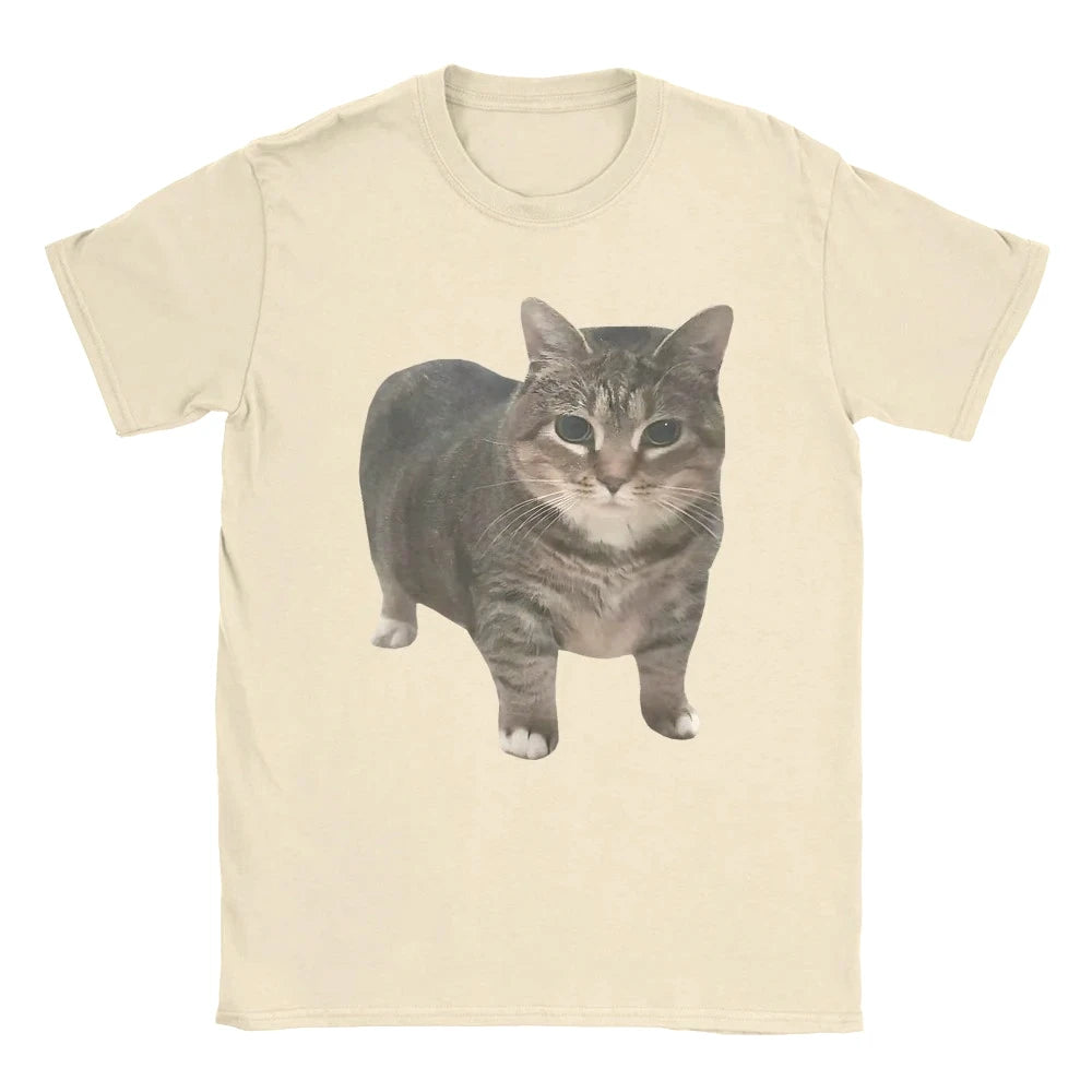 New Women OIIA OIIA Spinning Cat Meme T Shirt Funny Brainrot Tops Fashion Short Sleeve Round Neck Tees Female Summer Tee Shirts